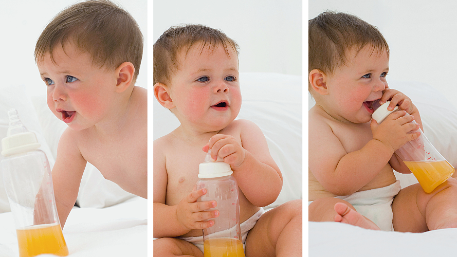 The right food make a difference: Choose wisely American Academy of Pediatrics recommends breast milk as the ideal food

through an infant first year of life, and iron-fortified infant formulae as the only

an acceptable alternative in the first year.