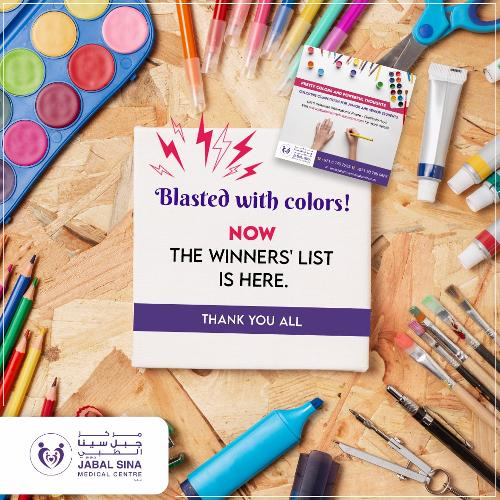 Jabal Sina Coloring Competition 2021: Winners announced Here we announce the winners.

Congratulations winners!!